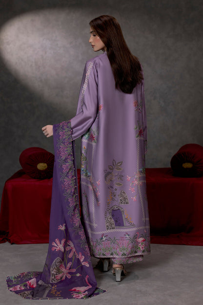 La Rosée Shamoze Silk Kaftan Suit – view 2